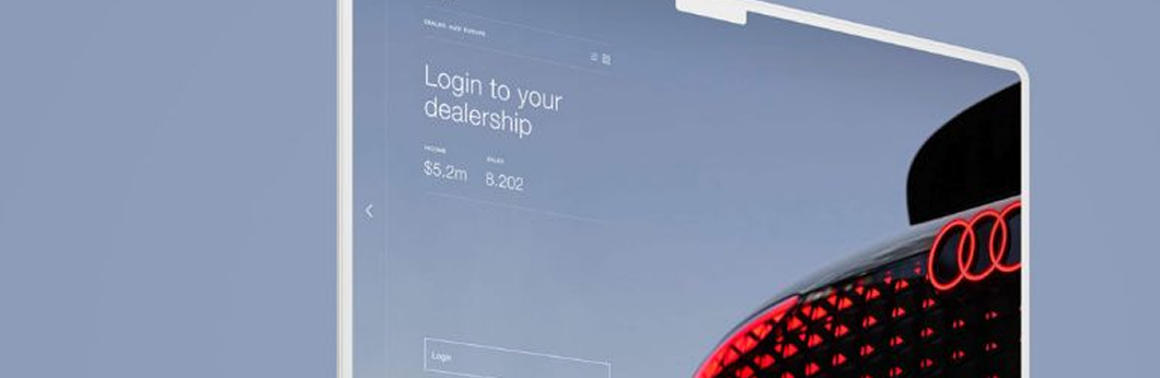 Digital interface mockup